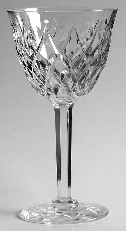 Seraing Cut 5-1943 Water Goblet by Val St Lambert-1