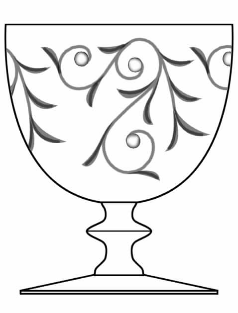Sils Grave Water Goblet by Val St Lambert-1