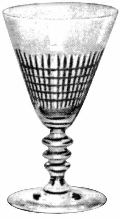 Simplicity Water Goblet by Val St Lambert-1