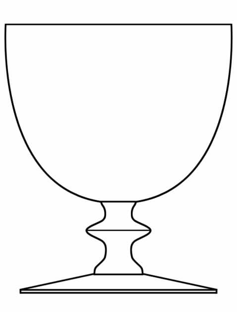 Sils Plain Water Goblet by Val St Lambert-1