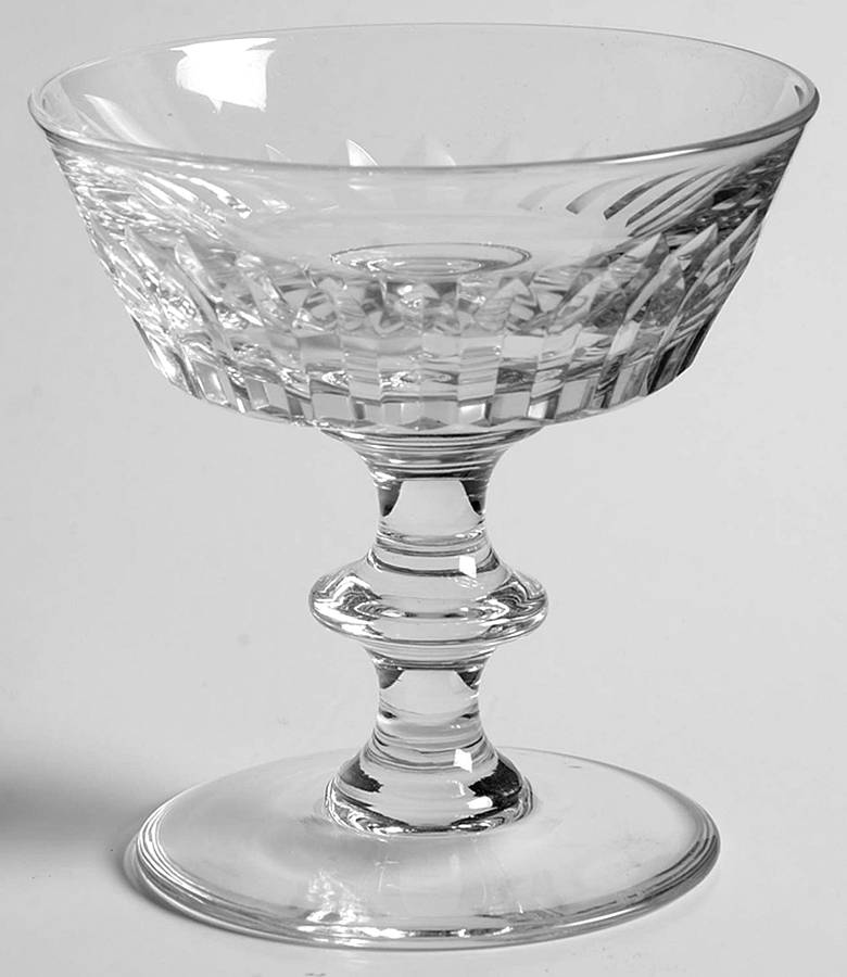 State Biseaux Champagne/Tall Sherbet by Val St Lambert-1