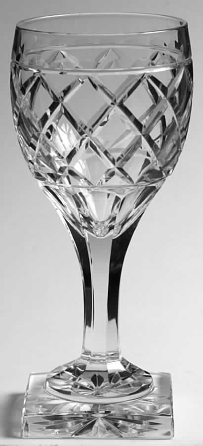 St. Helene Water Goblet by Val St Lambert-1
