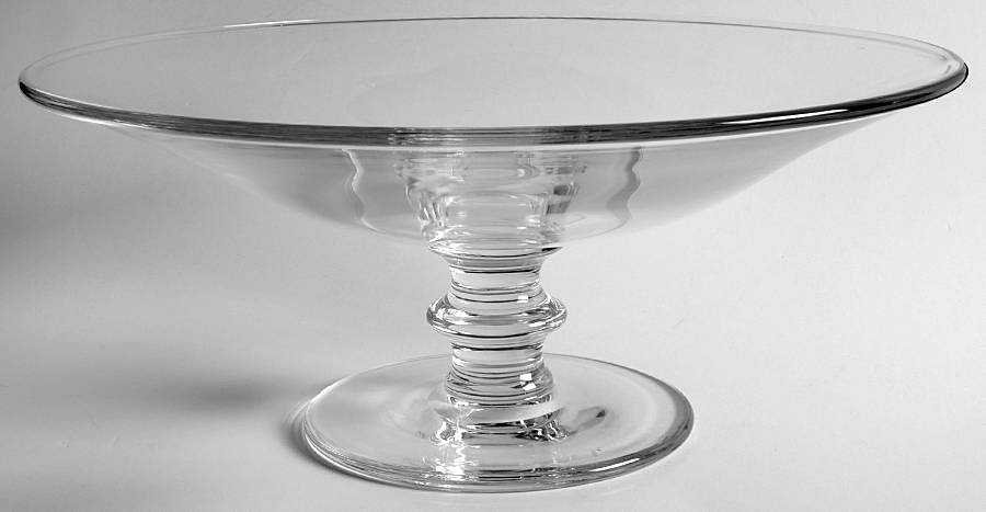 State Plain Round Cake Stand by Val St Lambert-1