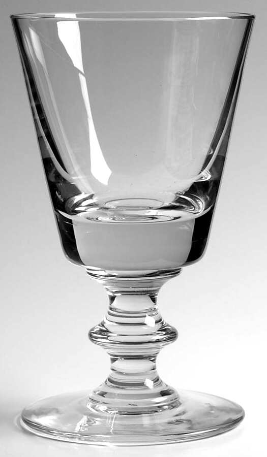 State Plain Trophy Glass No Lid by Val St Lambert-1