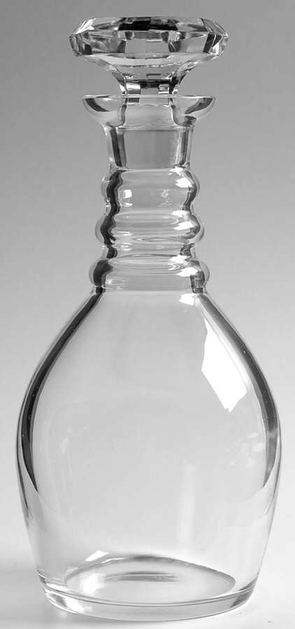 State Plain Decanter & Stopper by Val St Lambert-1