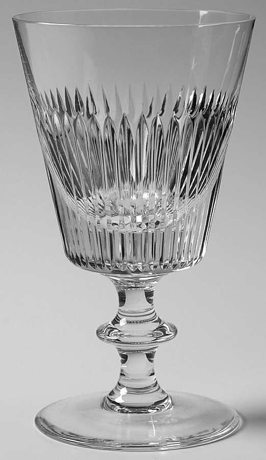State Regent Water Goblet by Val St Lambert-1