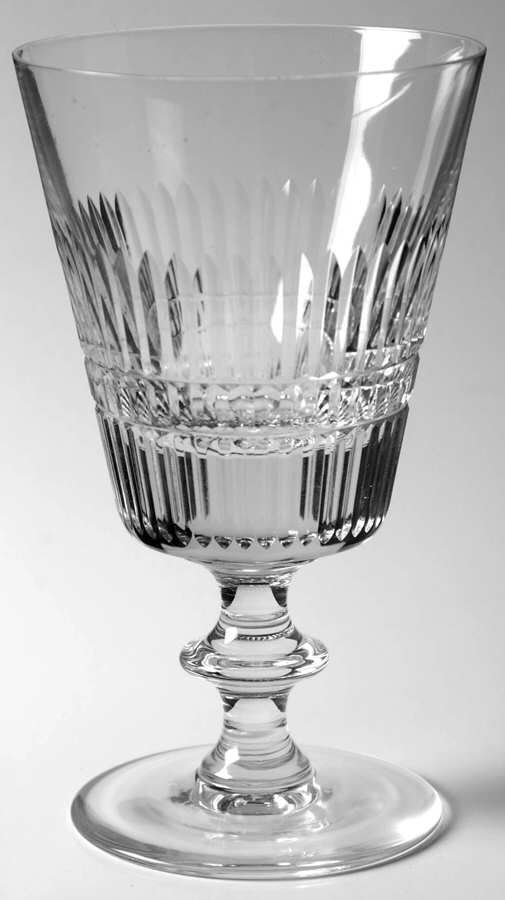 State Royale Clear Water Goblet by Val St Lambert-1