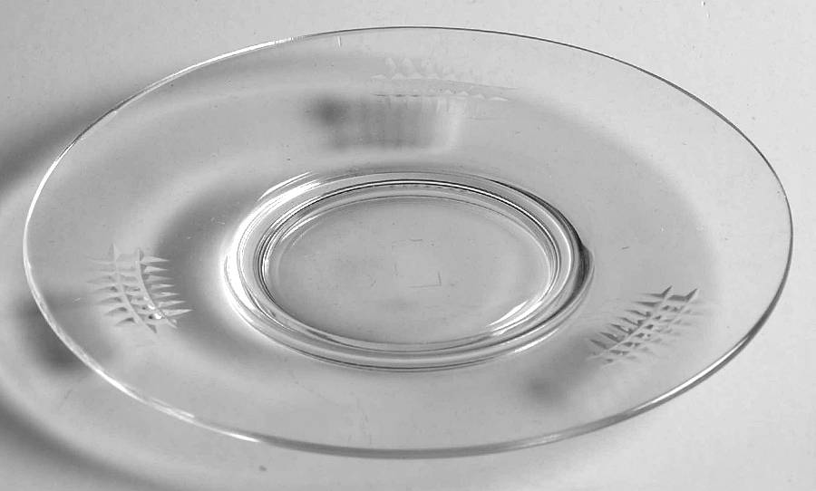 State Royale Clear Bread & Butter Plate by Val St Lambert-1