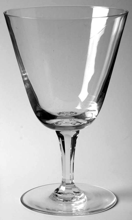 Symphony Clear Water Goblet by Val St Lambert-1