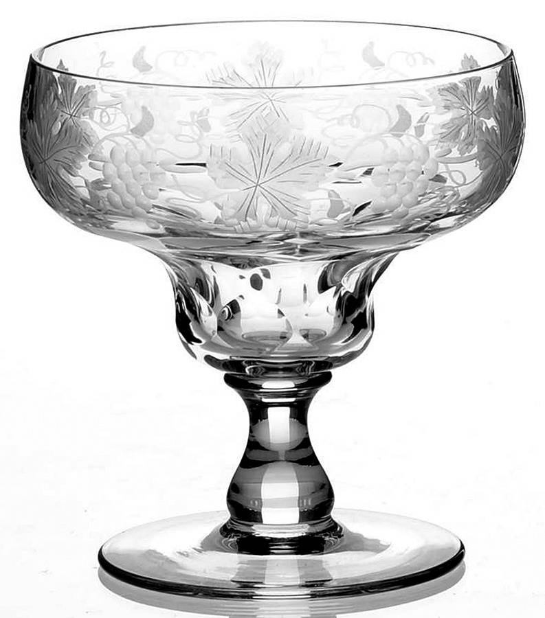 Vignes Champagne/Tall Sherbet by Val St Lambert-1