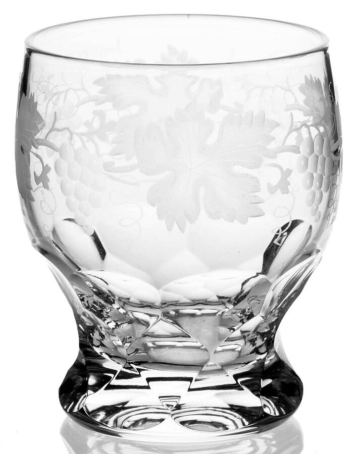 Vignes 5 Oz Flat Tumbler by Val St Lambert-1