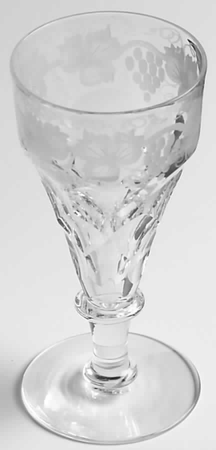 Vignes Sherry Glass by Val St Lambert-1