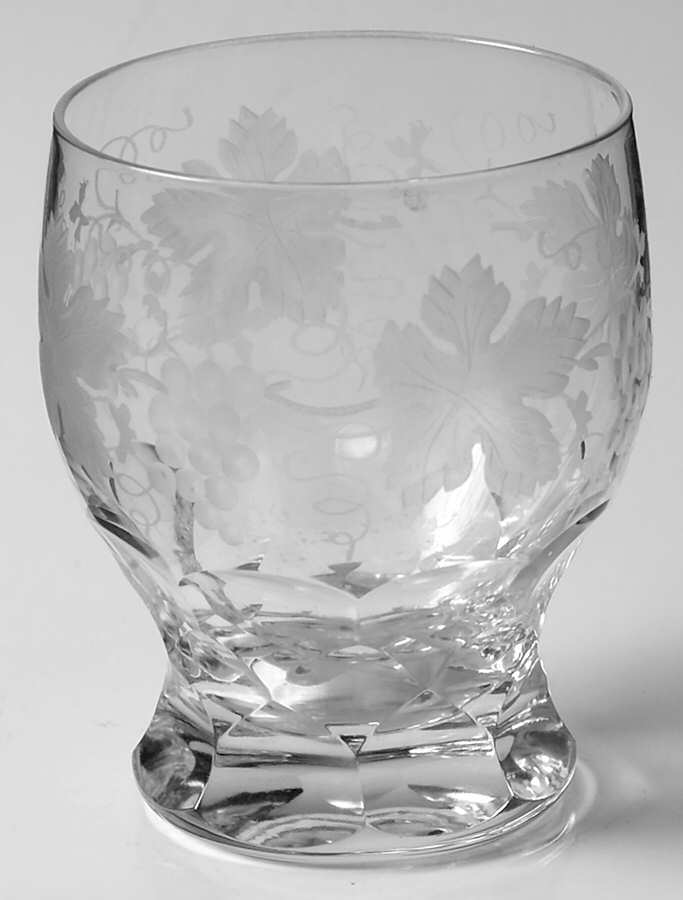 Vignes 7 Oz Flat Tumbler by Val St Lambert-1