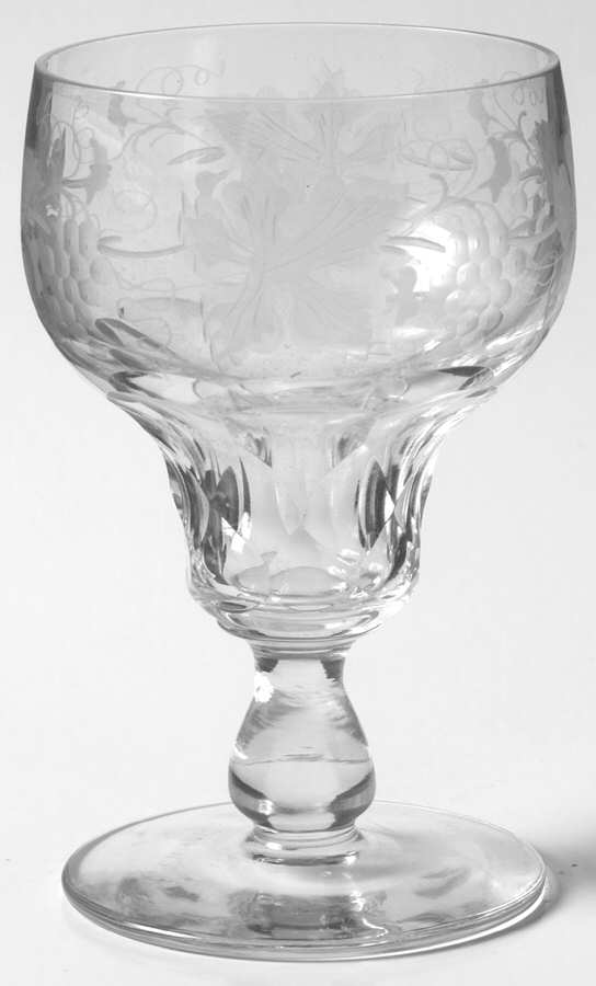 Vignes Wine Glass by Val St Lambert-1