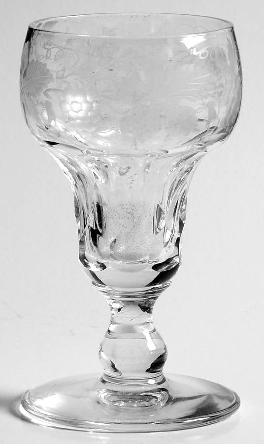 Vignes Cordial Glass by Val St Lambert-1