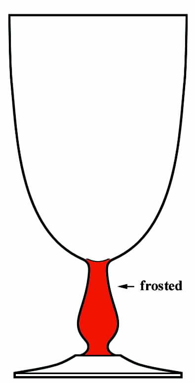 Arezzo (Red) Water Goblet by Villeroy & Boch-1