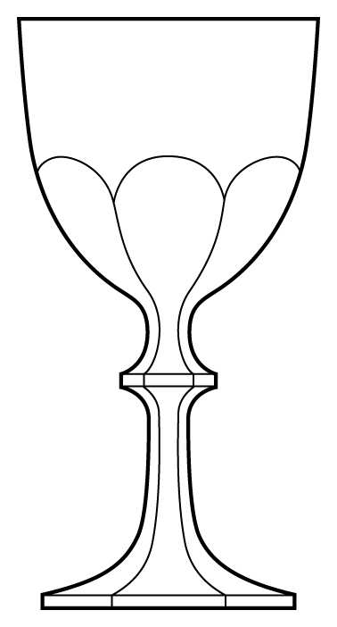 Schonbrunn Water Goblet by Villeroy & Boch-1