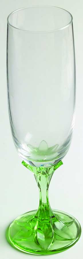 Tulipe Green Fluted Champagne by Villeroy & Boch-1