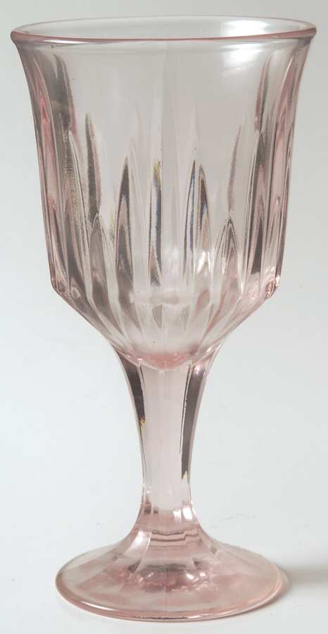 Allison Pink Water Goblet by Viking-1