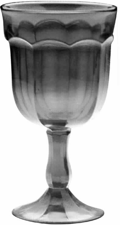 Arlington Azure Blue Water Goblet by Viking-1