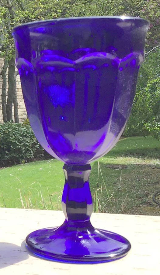 Arlington Cobalt Blue Wine Glass by Viking-1
