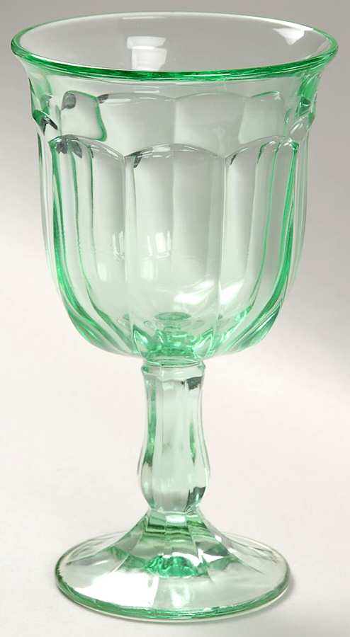 Arlington Green Mist Water Goblet by Viking-1