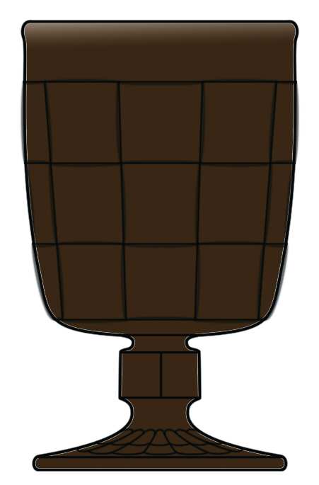 Ashley Brown Water Goblet by Viking-1