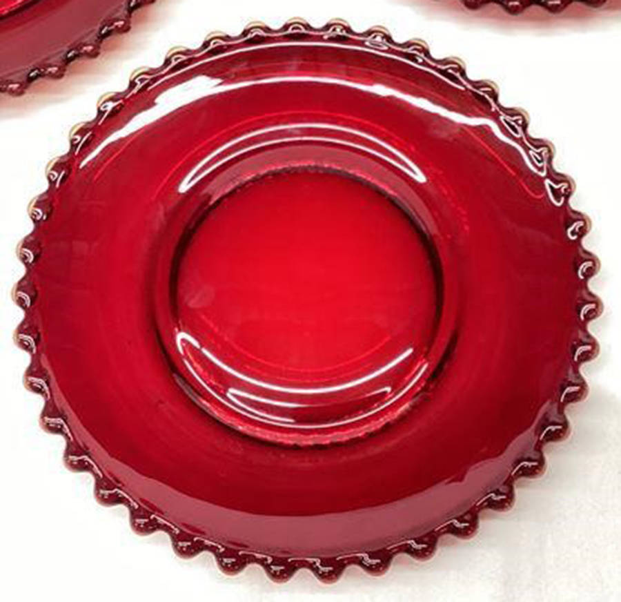 Candlewick Ruby Bread & Butter Plate by Viking-1