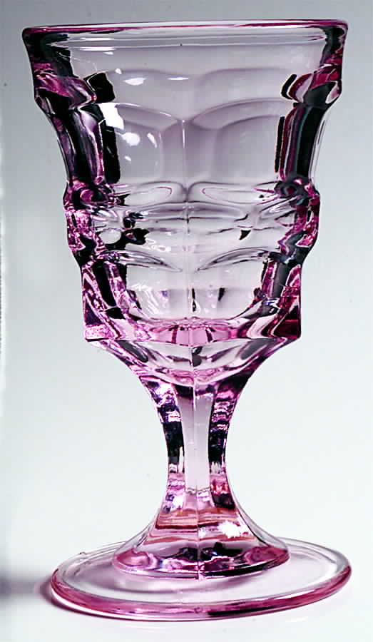 Excelsior Pink Water Goblet by Viking-1