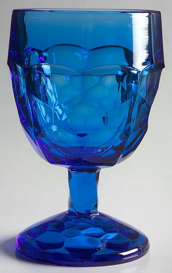 Georgian Ultra Blue Water Goblet by Viking-1