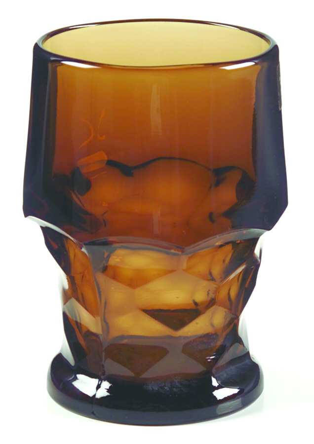 Georgian Nutmeg Brown 12 Oz Flat Tumbler by Viking-1