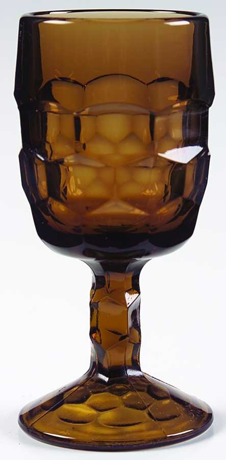 Georgian Nutmeg Brown Wine Glass by Viking-1