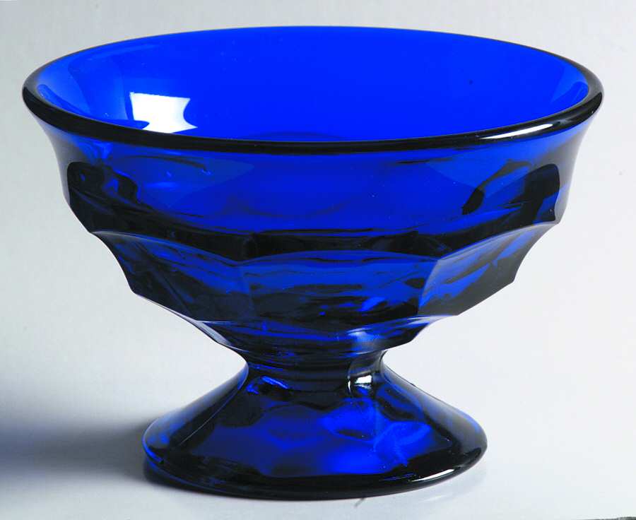 Georgian Cobalt Blue Champagne/Tall Sherbet by Viking-1