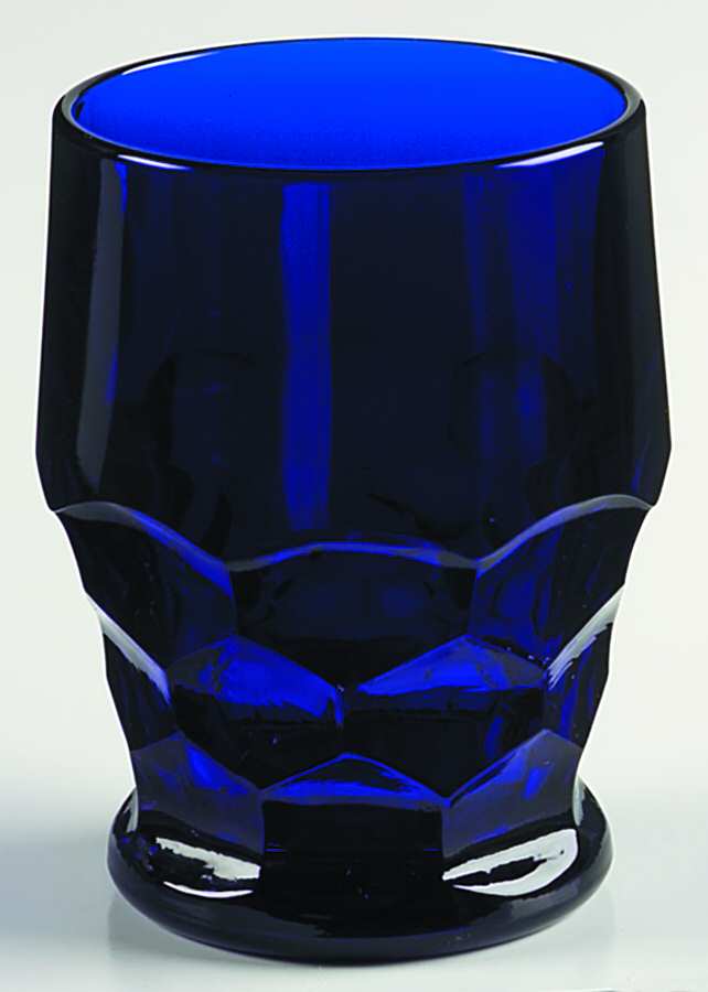Georgian Cobalt Blue 5 Oz Flat Tumbler by Viking-1