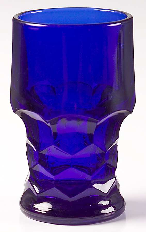 Georgian Cobalt Blue 10 Oz Flat Tumbler by Viking-1
