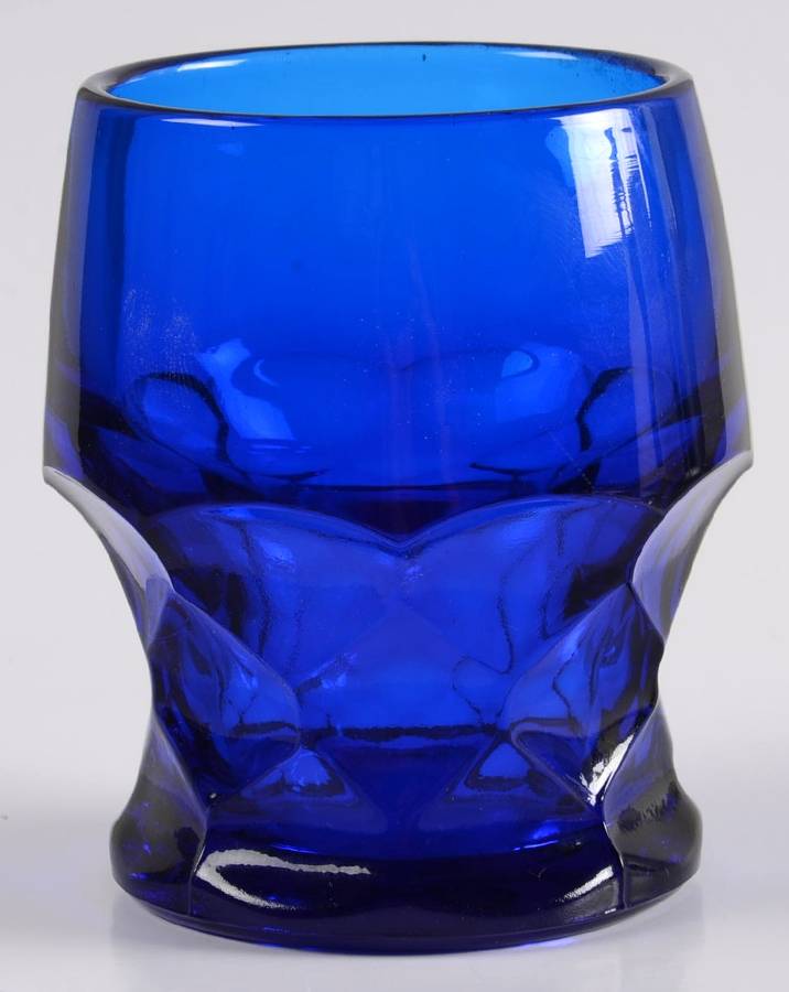 Georgian Cobalt Blue 8 Oz Flat Tumbler by Viking-1