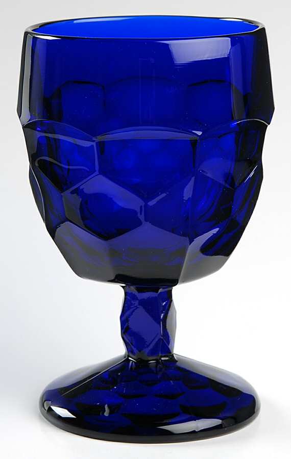 Georgian Cobalt Blue Water Goblet by Viking-1