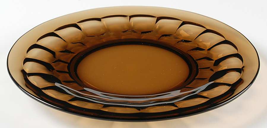Georgian Nutmeg Brown Luncheon Plate by Viking-1