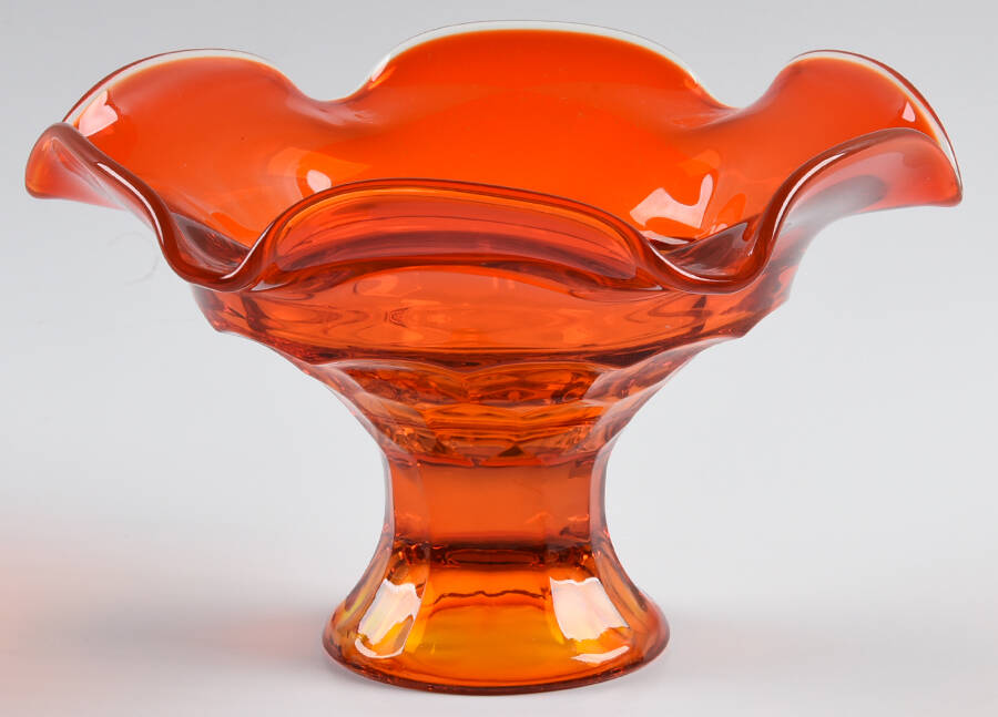 Georgian Orange Round Compote (Height X Width) by Viking-1