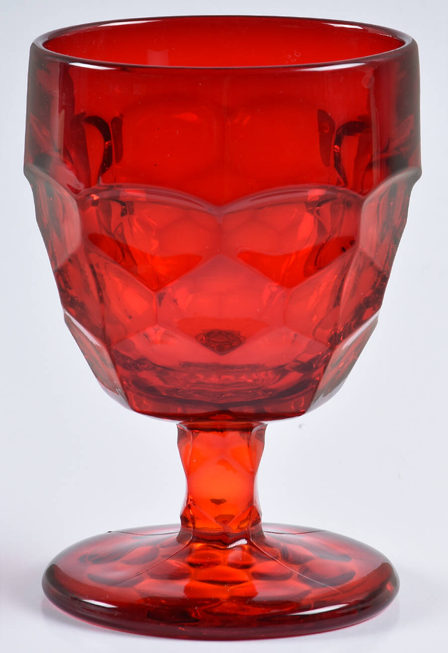 Georgian Ruby Water Goblet by Viking-1