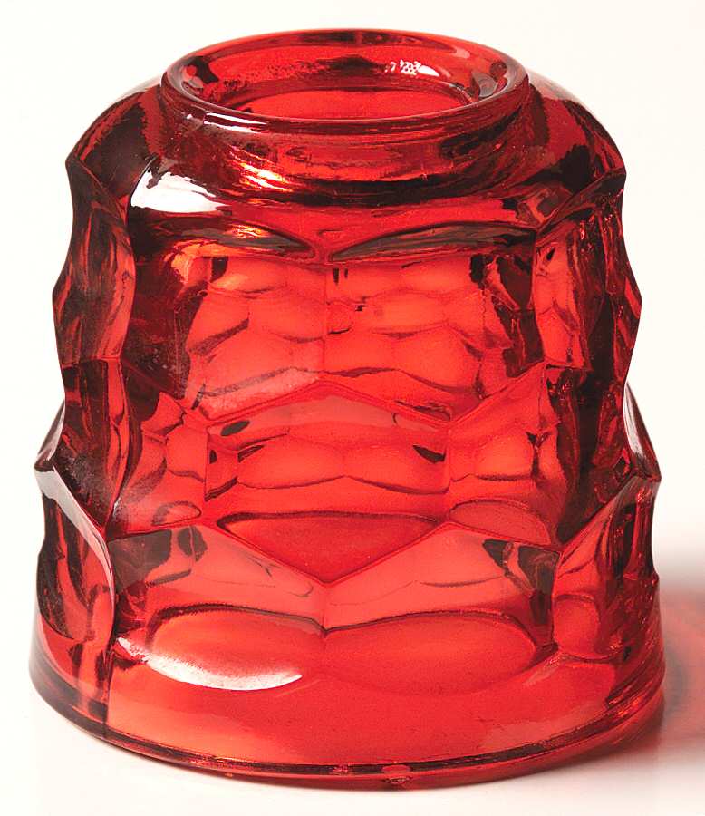 Georgian Ruby Globe for (2 Piece) Fairy Lamp by Viking-1