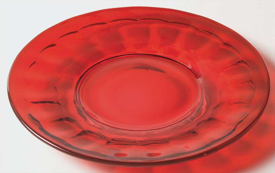 Georgian Ruby Luncheon Plate by Viking-1