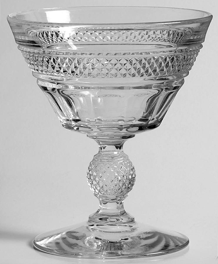 Mt. Vernon Clear Champagne/Tall Sherbet by Viking-1