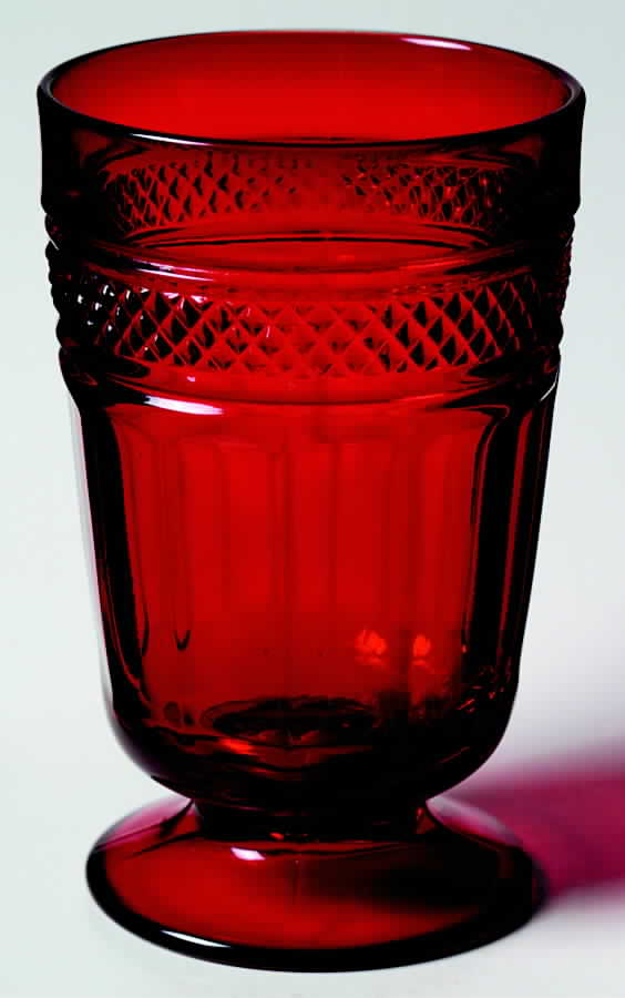 Mt. Vernon Red 9 Oz Footed Tumbler by Viking-1