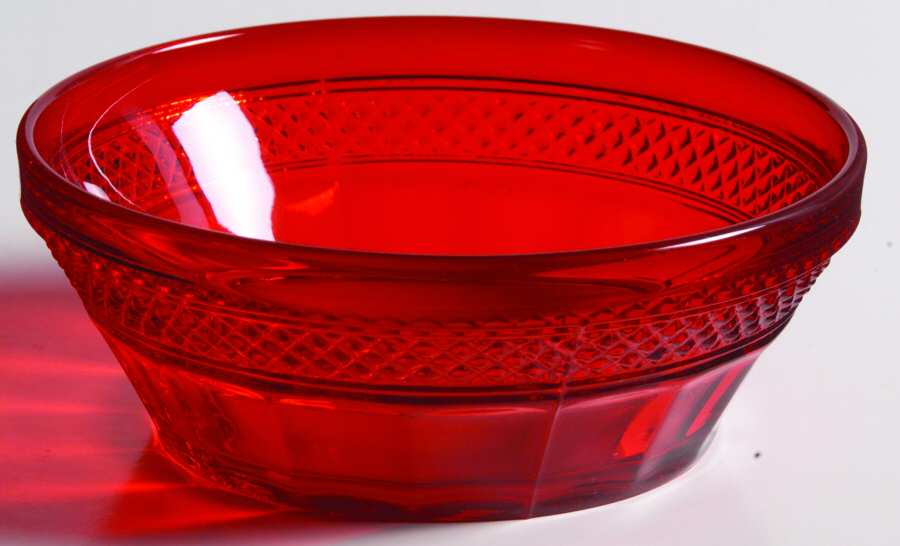 Mt. Vernon Red Small Fruit Dessert Bowl by Viking-1