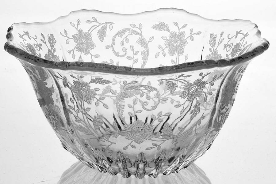 Prelude (Long Stem, Rippled Bowl) Mayonnaise Bowl, Bowl Only by Viking-1