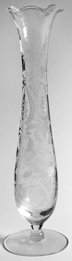 Prelude (Long Stem, Rippled Bowl) Bud Vase by Viking-1