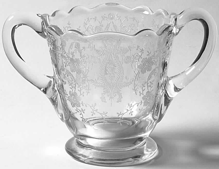 Prelude (Long Stem, Rippled Bowl) Sugar-Open by Viking-1