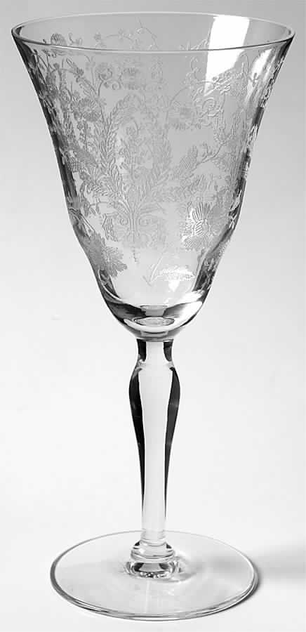 Prelude (Long Stem, Rippled Bowl) Water Goblet by Viking-1
