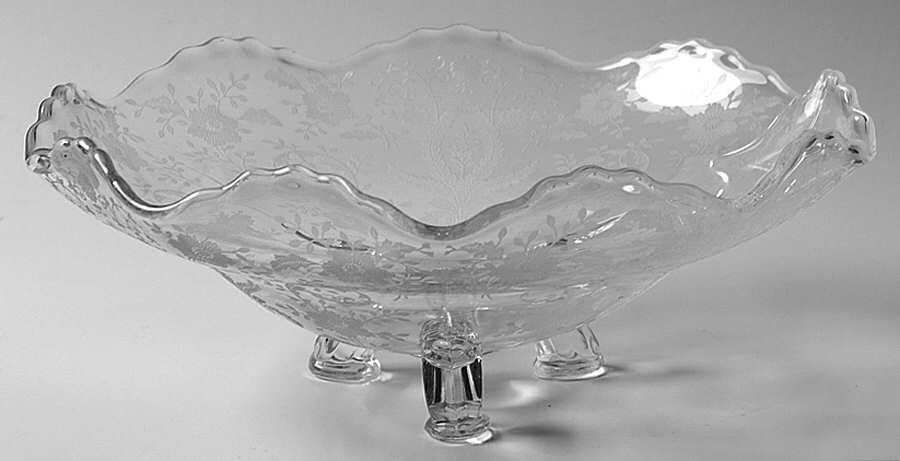 Prelude (Long Stem, Rippled Bowl) 3-Toed Footed Bowl by Viking-1